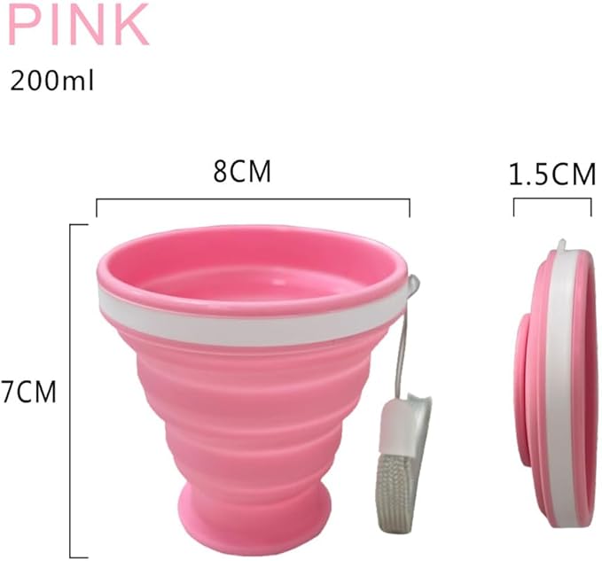 Collapsible Water Bottles 500 ml with silicone collapsible cup 200 ml.Travel Water Bottle Portable Reusable BPA Free Silicone Water Bottles. (Yellow Camouflage+Green)