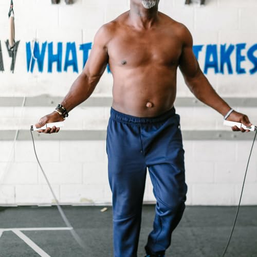 Balacoo Smart Weighted Ropeless Jump Rope Digital Counter, Cordless Indoor Workout Fitness Skipping Rope for Adults and Ho...