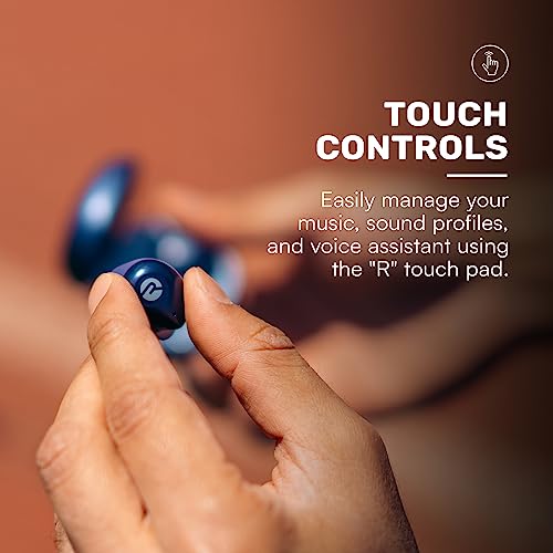 Raycon Fitness Bluetooth Wireless Earbuds + Microphone with Active Noise Canceling, Sweat & Water-Resistant Earphones, Run...