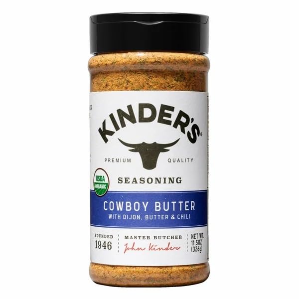 Kinders Organic Cowboy Butter Seasoning  11.5 Ounce
