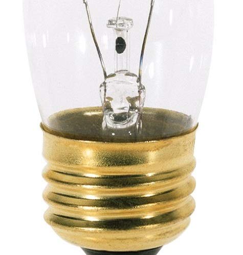 Satco S3764 120V 25W Medium Base Clear Glass Light Bulb - Energy Efficient