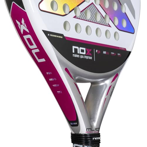 Padel Racket ML10 Pro Cup Silver by Miguel Lamperti 2025 | Lightweight Pala Padel | Carbon Frame & HR3 Core | Enhanced Spi...