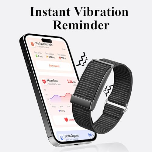 QYZHARYX Smart Bracelet,Health and Fitness Tracker,24/7 Heart Monitor & Sleep Tracker, Multi-Sport Tracker Wristband with ...