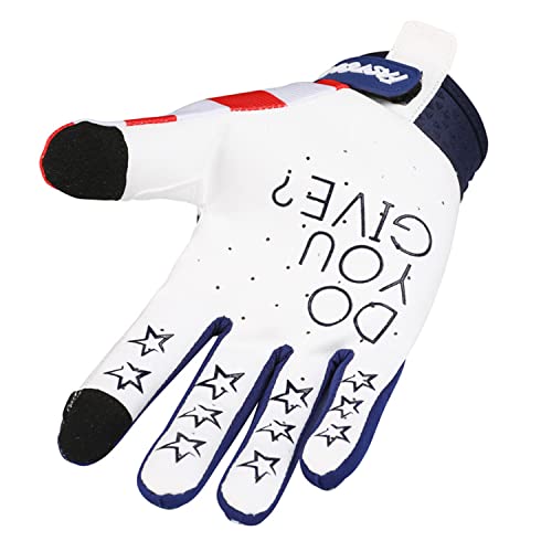 EXCEREY Star Cycling Gloves Mountain Racing Anti Slip & Breathable Bike Gloves with Touchscreen for Men/Women, All-Season ...