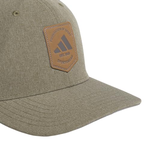 Adidas Mens Scorecard High Crown Low Curve Brim Snapback Adjustable Fit Course Style Hat