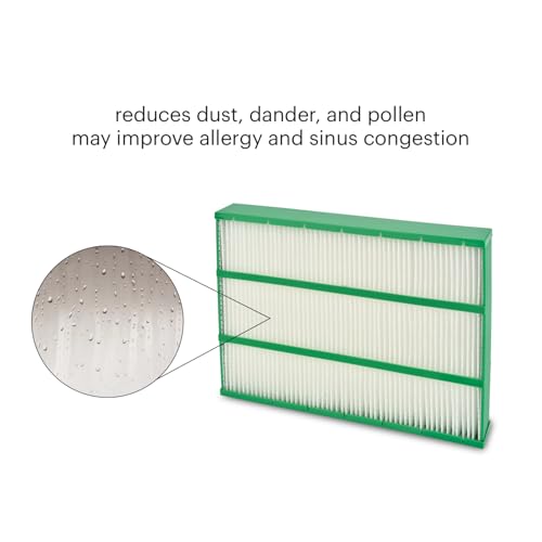 Brondell Air Purifier Replacement Filters for Revive - 1 yr. Standard Filter Pack - 2 True HEPA Filters, 1 Active Carbon F...