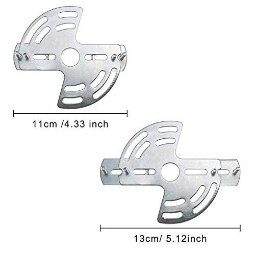 Canomo Lighting Adjustable Crossbar Kit Multifunctional Light Fixture Crossbar Plate Support to 35lb for Mount Wall Light,...