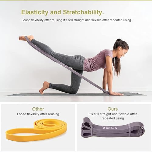 VEICK Resistance Bands for Working Out, Exercise Bands, Workout Bands, Pull Up Assistance Bands, Long Heavy Stretch Bands ...