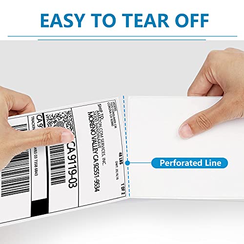 JADENS Thermal Labels, 500pcs 4×6 Shipping Labels