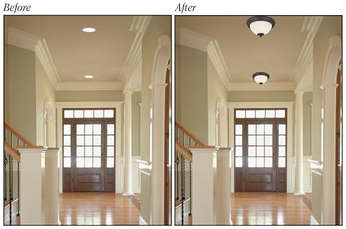 Westinghouse 0101100 Recessed Light Converter, 1, Finished White