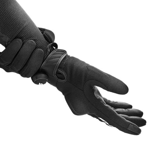 SHIMA Sonic Motorcycle Gloves Men Women Textile Leather Short Summer Biker Armoured Protectors Powersports Motorsport
