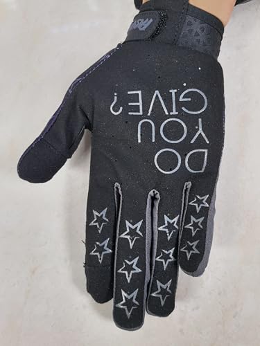 EXCEREY Star Motorcycle Bicycle Full Finger Off-Road Racing Gloves Outdoor Sports for Men Women & Mountaineering
