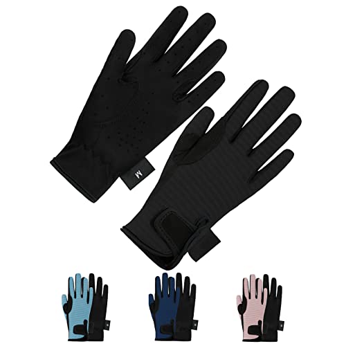 Thapower Kids Horse Riding Gloves Children Equestrian Kids Gloves Child Horseback Bike Gardening Boys & Girls Mittens Pony...