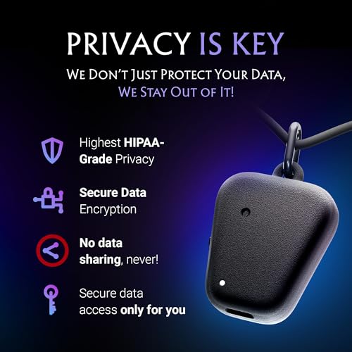 FIELDY Wearable, Hands-Free AI Real Time Voice Recorder – AI Transcriptions, Custom Summaries, Calendar Sync, HIPAA Privac...