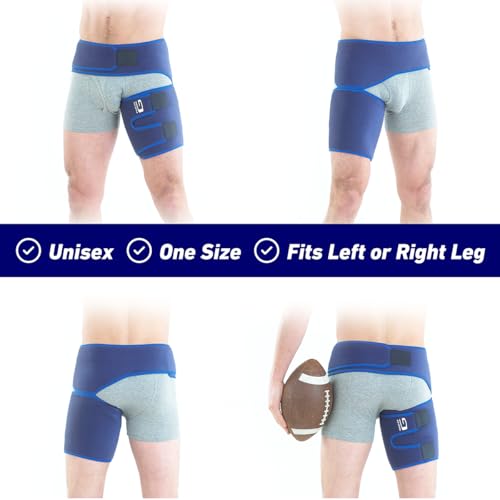 Neo-G Groin Brace for Thigh or Hamstring Injury. Groin Brace for Men and Women - for arthritis, pulled groin, strain - Adj...