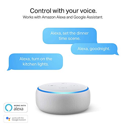 Kasa Smart Light Bulbs that works with Alexa and Google Home, Dimmable Smart LED Bulb, A19, 9W, 800Lumens, Soft White(2700...