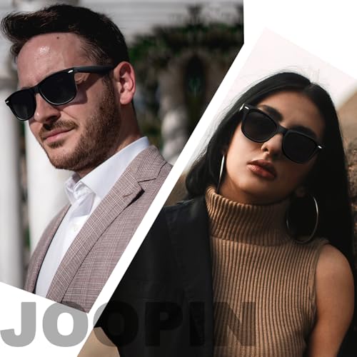 Joopin Square Sunglasses Polarized UV Protection Trendy Designer Sun Glasses Men Women
