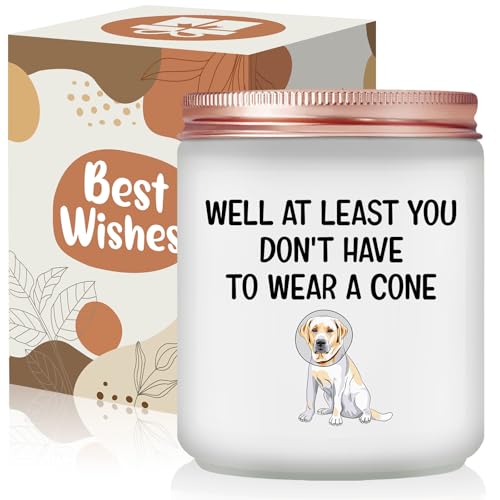 Risnoae Get Well Soon Gifts for Women, Men - Funny After Surgery Recovery Encouragement Humor Sympathy Candle Gifts - Feel...