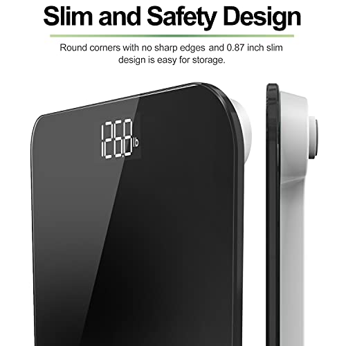 RENPHO Scale for Body Weight, Mechanical Bathroom Weighing Scale, Highly Accurate & Measures Weight up to 400 lb/180kg, Ba...