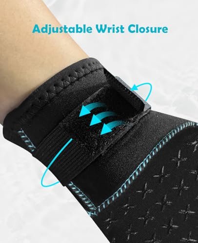 XUKER Kids 3mm Neoprene Wetsuit Gloves - Thermal Warmth for Diving, Scuba, Snorkeling, Kayaking & Swimming - Youth Water S...