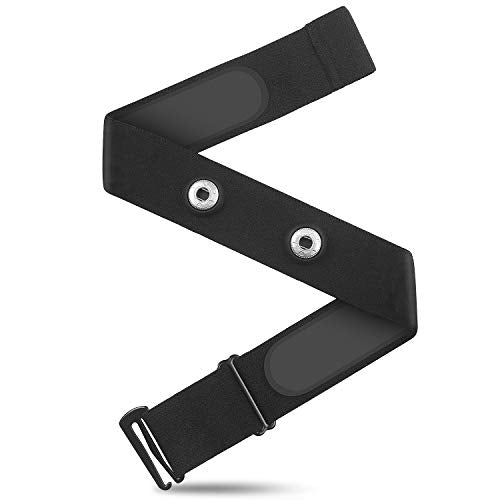COOSPO Heart Rate Monitor Replacement Chest Strap,Replacement Heart Rate Monitor Soft Strap Compatible with Wahoo Tickr/Po...