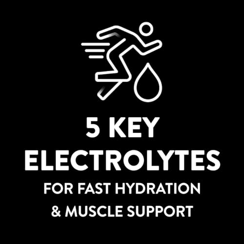 Pedialyte Sport Electrolyte Drink, Fast Hydration with 5 Key Electrolytes for Muscle Support Before, During, & After Exerc...