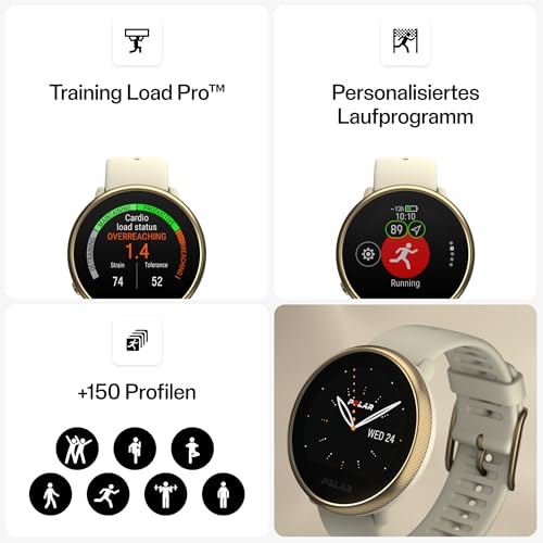 POLAR Ignite 2 Series Water Resistant Smartwatch with GPS, Heart Rate Monitoring, Sleep Analysis and Personalized Fitness ...