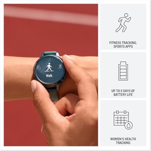 Garmin Lily® 2 Active, Small and Stylish Smartwatch, Built-in GPS, Hidden Display, Patterned Lens, Up to 9 Days Battery Li...