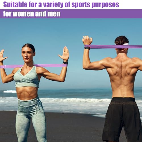 Deekin 20 Pcs Resistance Bands for Women Men 10-115 Lbs 5 Different Resistance Levels Loop Exercise Bands for Leg Working Gym