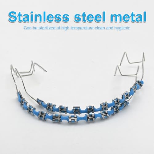 Brackets Falsos Para Dientes, Braces Kit with Brackets & Wire Perfect for Dental Students & Orthodontic Practice, Brackets...