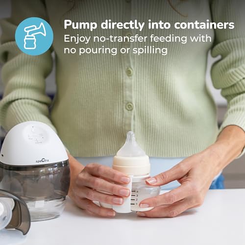 Spectra Baby Spectra Premier Wearable Breast Pump - Hands-Free Portable Breast Pump - Wireless - Comes with 24mm Flanges, ...