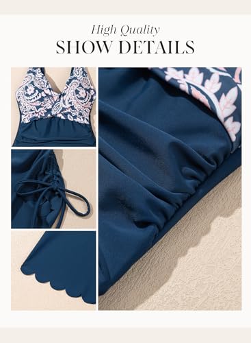 Dokotoo One Piece Swimdress Swimsuits for Women 2025 Tummy Control Swimwear Dresses Summer Skirt Bathing Suit