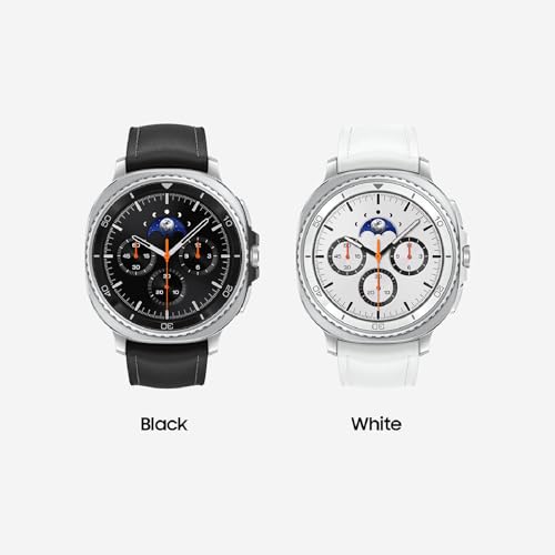 Samsung Galaxy Watch 8 Classic (2025) 46mm Bluetooth Smartwatch, Cushion Design, Rotating Bezel, Quick Button, Sleep Coaching, Running Coach, Energy Score, Black [US Version, 2 Yr Warranty]