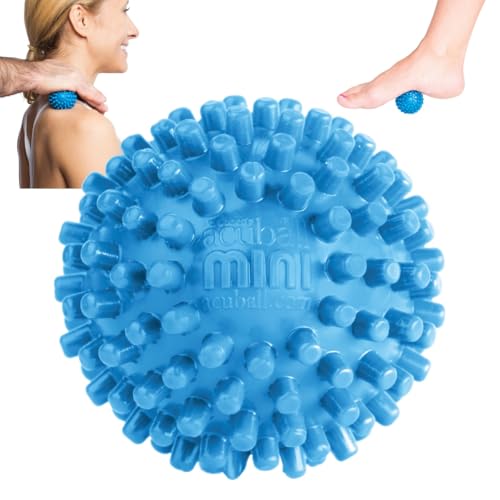 Dr. Cohen’s Heatable Deep Tissue Massage Ball Mini - acuBall Trigger Point Massage Therapy for Myofascial Release - Spiky ...