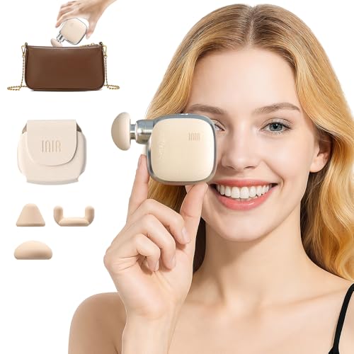 INIA PocketForce Mini Massage Gun - 75% Smaller, High-Power Percussion for Full Body Relief, Portable Deep Tissue Massager...