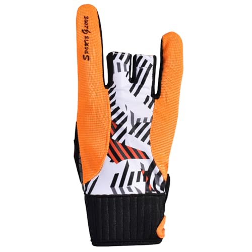 URTERYSER 1 Pair Bowling Accessories Bowling Gloves Bowling Gloves Right Hand Bowling Gloves for Wristband Anti-Slip Sport...