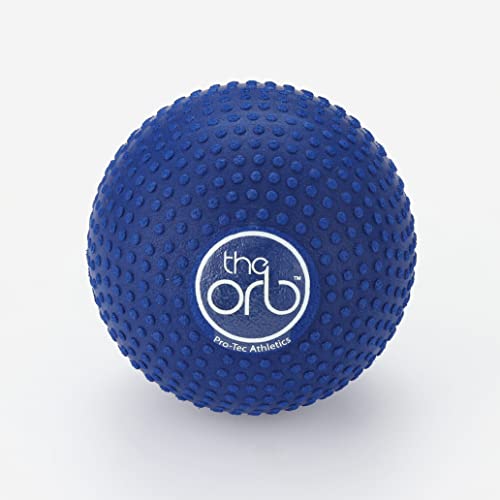 Pro-Tec Athletics Orb Activate Vibrating Massage Ball 4.5”, Blue, Deep Tissue, Muscle Relief, Hamstring, Quadriceps, Calf,...