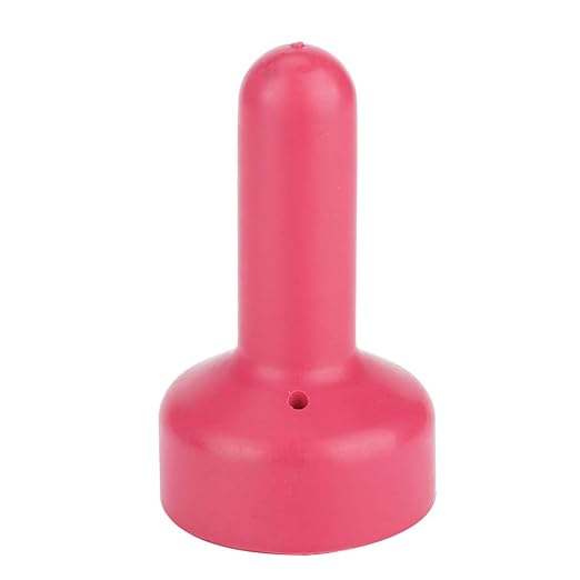 Rubber Baby Bottle Nipples, Calf Nipples, Easy to Suck Cruciform Mouth Design Goat Bottle Nipples Widely Used for Cattle Sheep Feeding Milk (HL-MP73C)