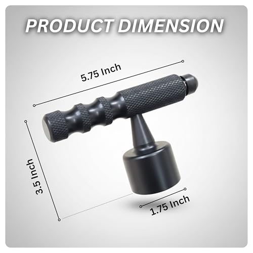 SmartstickX T-Shape Handle for Self Defense Walking Stick – Enhanced Grip, Improved Support for Long Walks, Durable & Comf...
