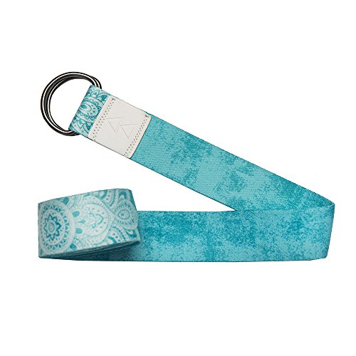 yogadesignlab YOGA DESIGN LAB | The Yoga Strap | Luxurious, Extra Long, Super Soft, Eco Printed | Studio Quality, Adjustab...