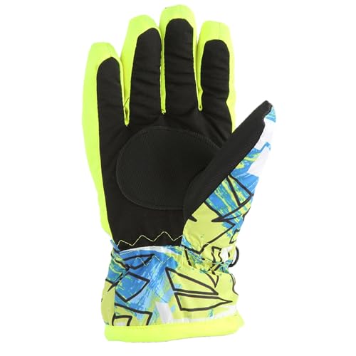 CLeemuziN Kid-Girl Winter Snow-Ski-Gloves Cold-Weather-Mittens Water-Repellent Thermal-Gloves for 3-5T Baby-Boy Outdoor Warm