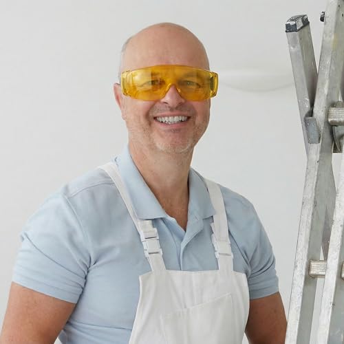 UNCO- Safety Goggles Over Glasses, Protective Goggles, Anti Fog, Work, Safety Glasses Over
