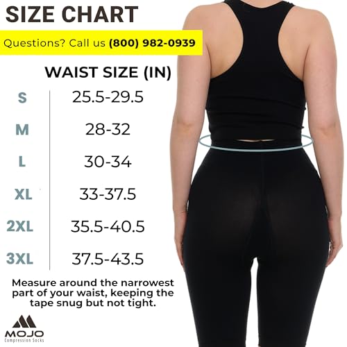 Mojo Compression Medical Shorts 20-30mmHg for Women & Men - M819