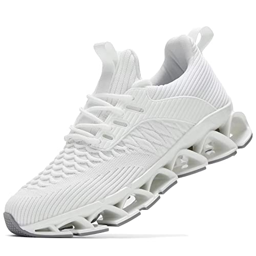 Wrezatro Women's Slip on Walking Running Shoes Blade Tennis Casual Fashion Sneakers Comfort Non Slip Work Sport Athletic T...