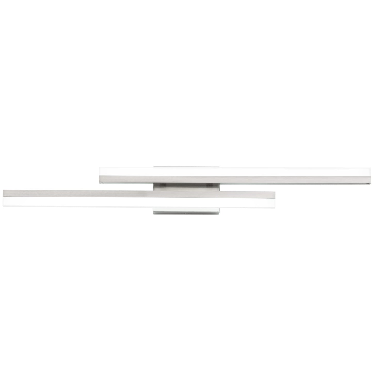 Presde 32 Dimmable Led Vanity Light Fixture, Modern Brushed Nickel, Cold White 6000K, Metal, Ideal For Bathroom