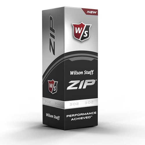 WILSON Staff Zip Golf Balls (Pack of 24)