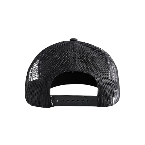 ARIAT Men's Metal Shield Trucker Cap with Snapback Closure