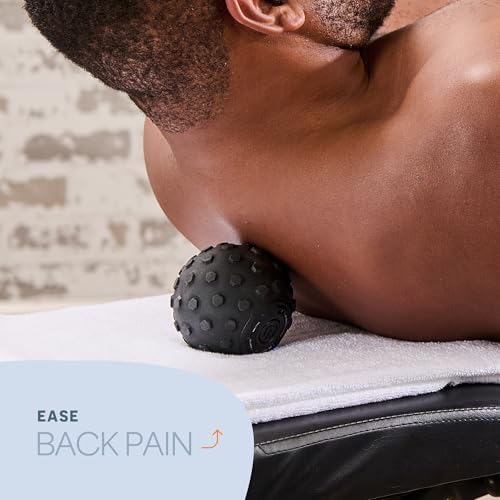 Lifepro 4-Speed Vibrating Massage Ball - Peanut Massager and Vibrating Foam Roller for Fitness, Mobility, and Relaxation -...