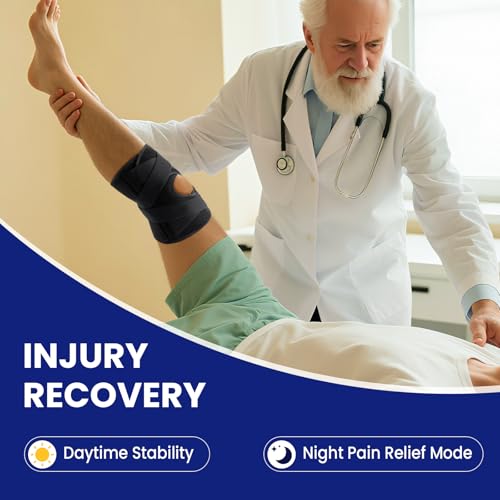 Galvaran Knee Brace for Men & Women - ACL, MCL, Meniscus Tear Support & Arthritis Pain Relief - Stabilizing Knee Braces Su...