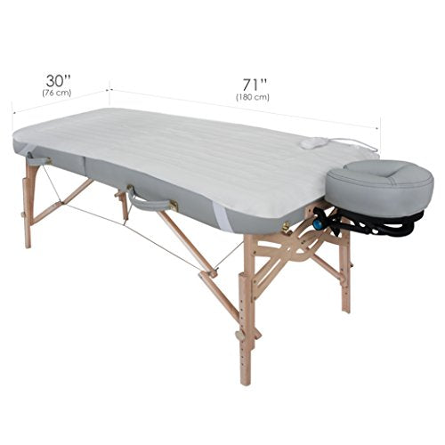 EARTHLITE BODYWORKER’S Choice Massage Table Warmer – Three Heat Settings, Felt Lined Heating Pad (30” x 71”) | One-Year Re...